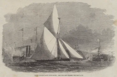 Royal Thames Yacht Club Match, the Thought Winning the £100 Plate